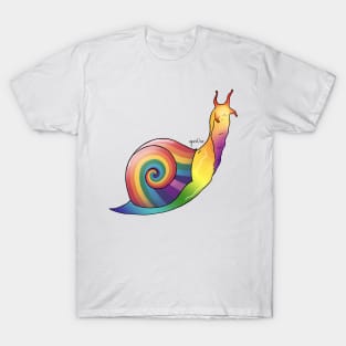 Gay Pride Snail T-Shirt